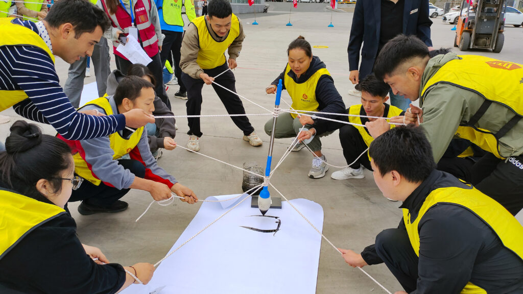 锐意进取 勇毅前行 | 新疆cq9物流趣味运动会