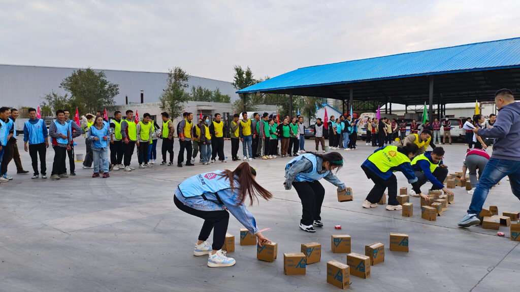 锐意进取 勇毅前行 | 新疆cq9物流趣味运动会