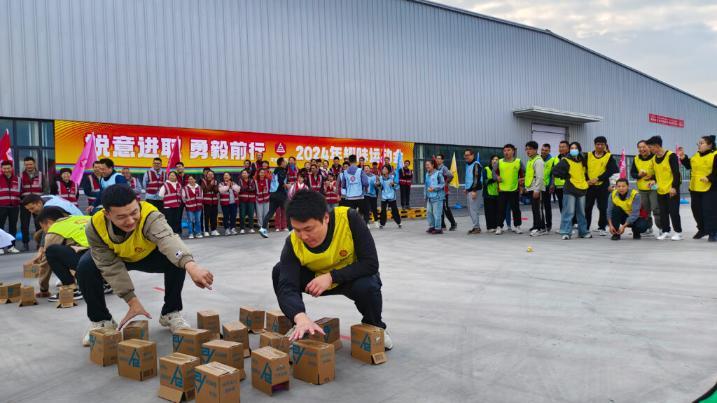 锐意进取 勇毅前行 | 新疆cq9物流趣味运动会