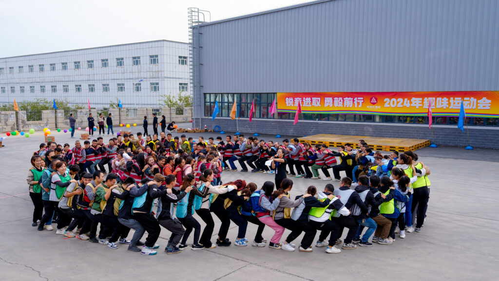 锐意进取 勇毅前行 | 新疆cq9物流趣味运动会